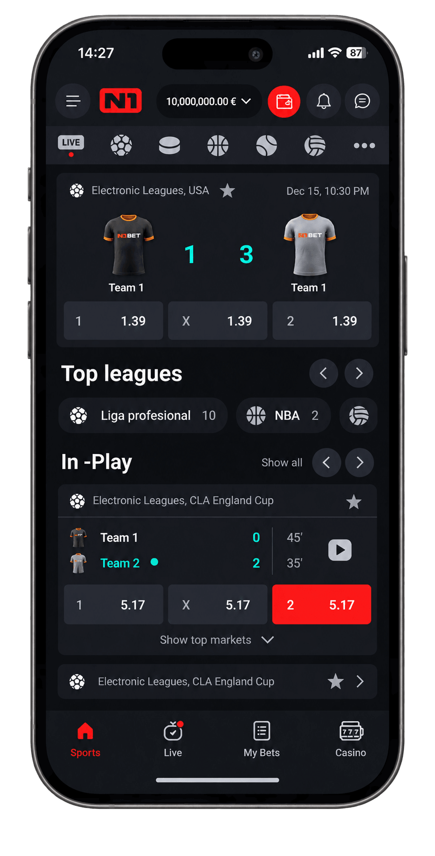 n1bet betting app